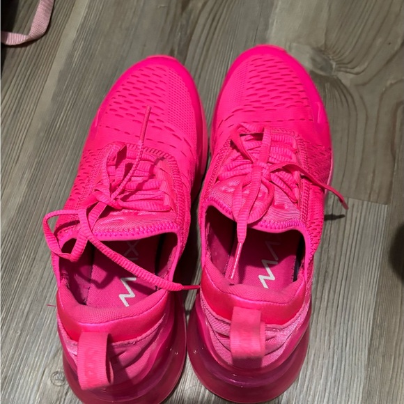 Nike Air Max 270 Pink Women's Shoes - Picture 3 of 5